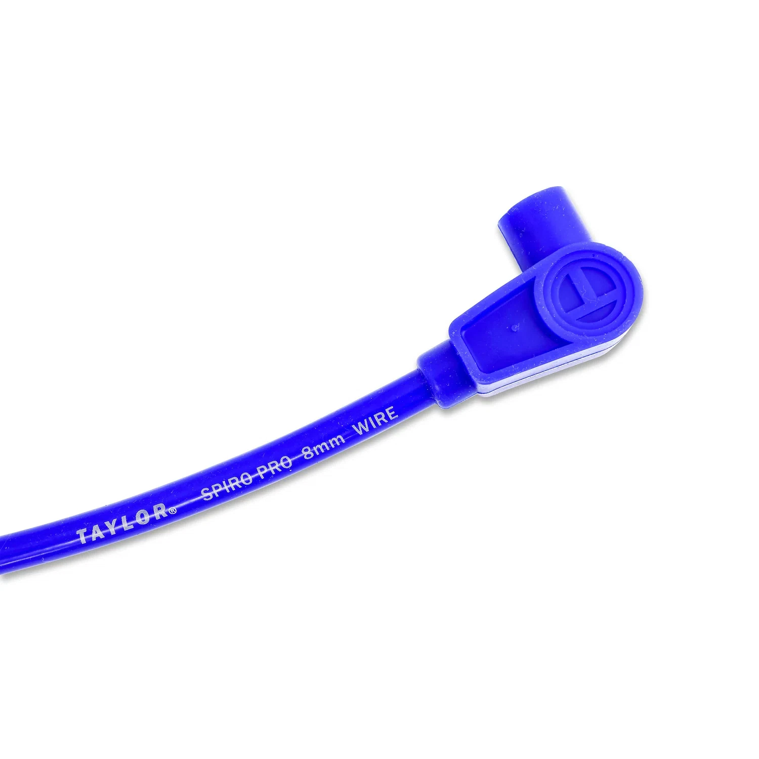 Spark Plug Wire Set Universal 8mm Silicone Spiro Pro 90_ 350 ohm_ft Blue 73651